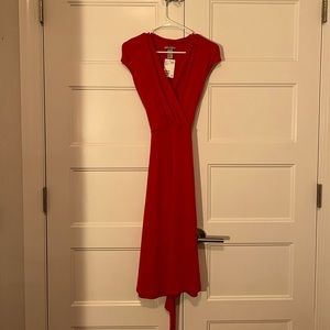 NWT H&M Wrap Midi Dress